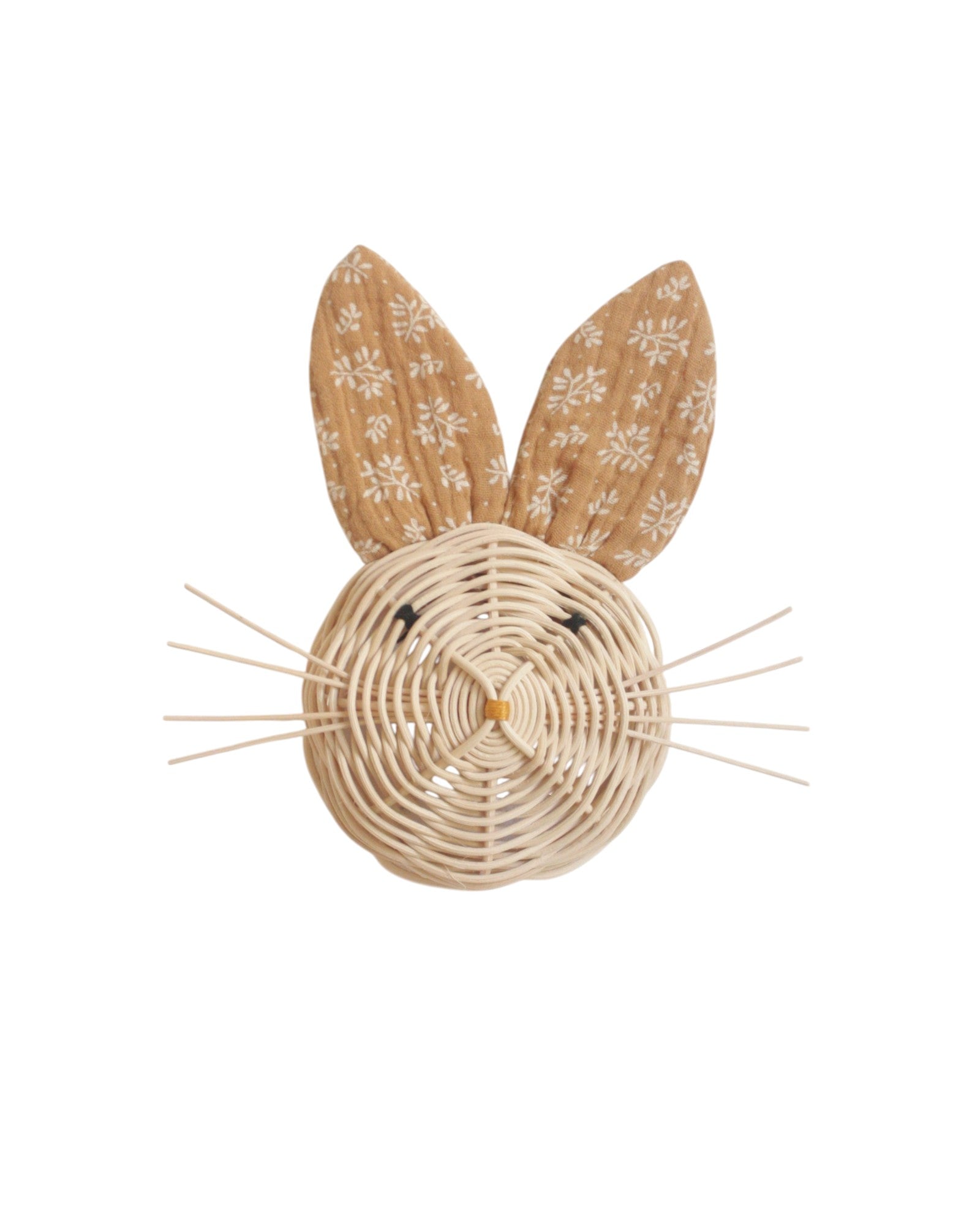 trophée Lapin feuillage biscuit