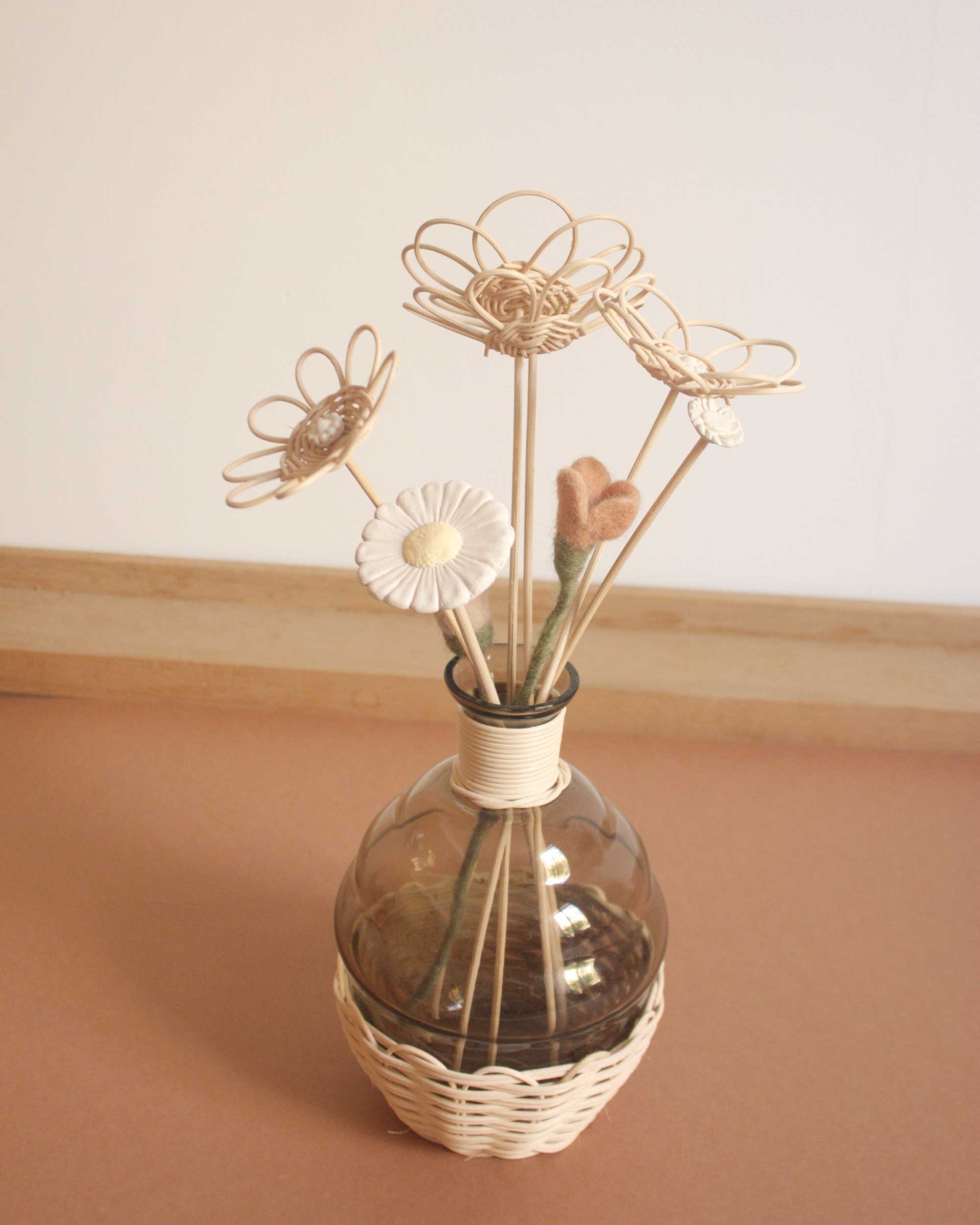 Marguerite en céramique