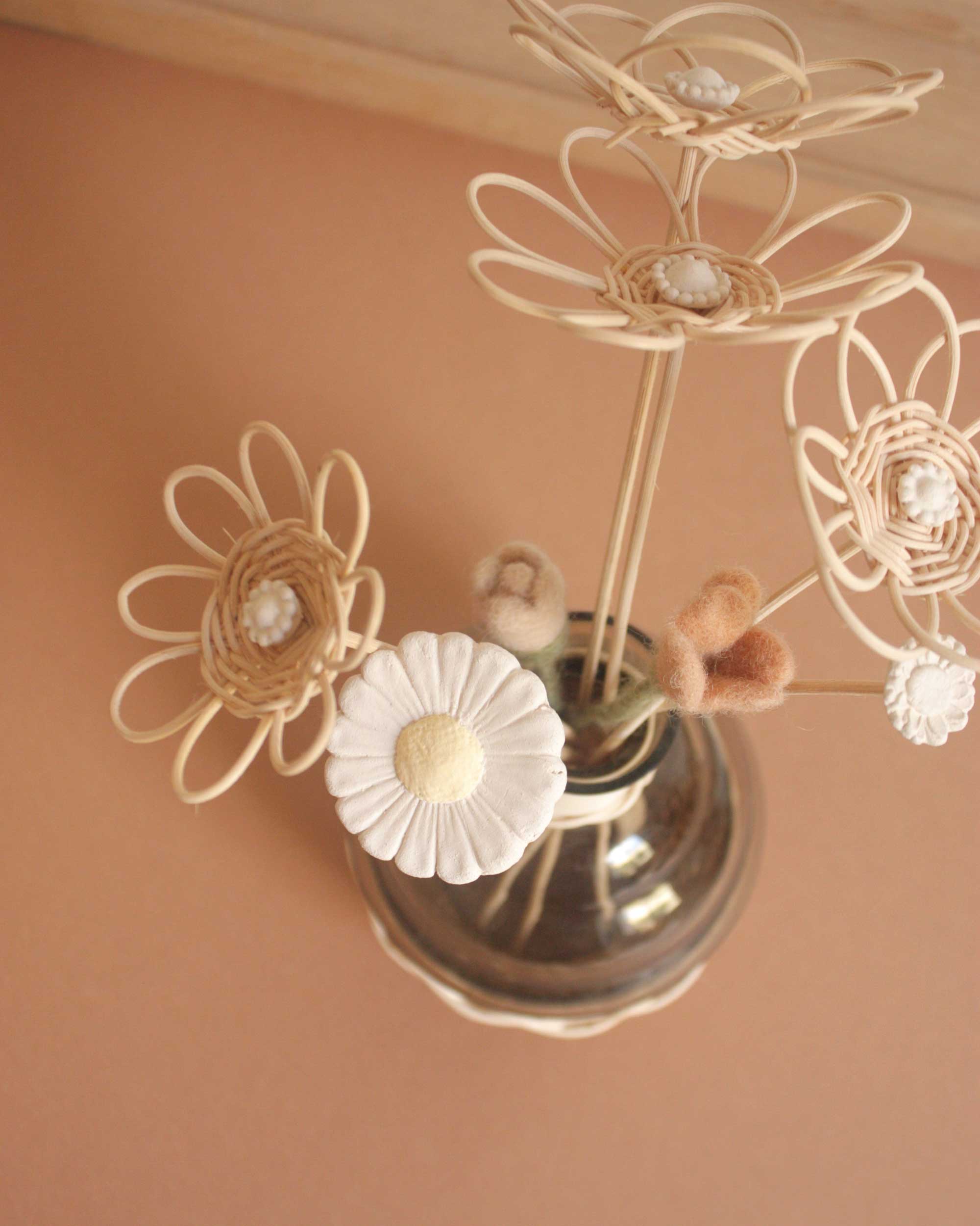 Marguerite en céramique