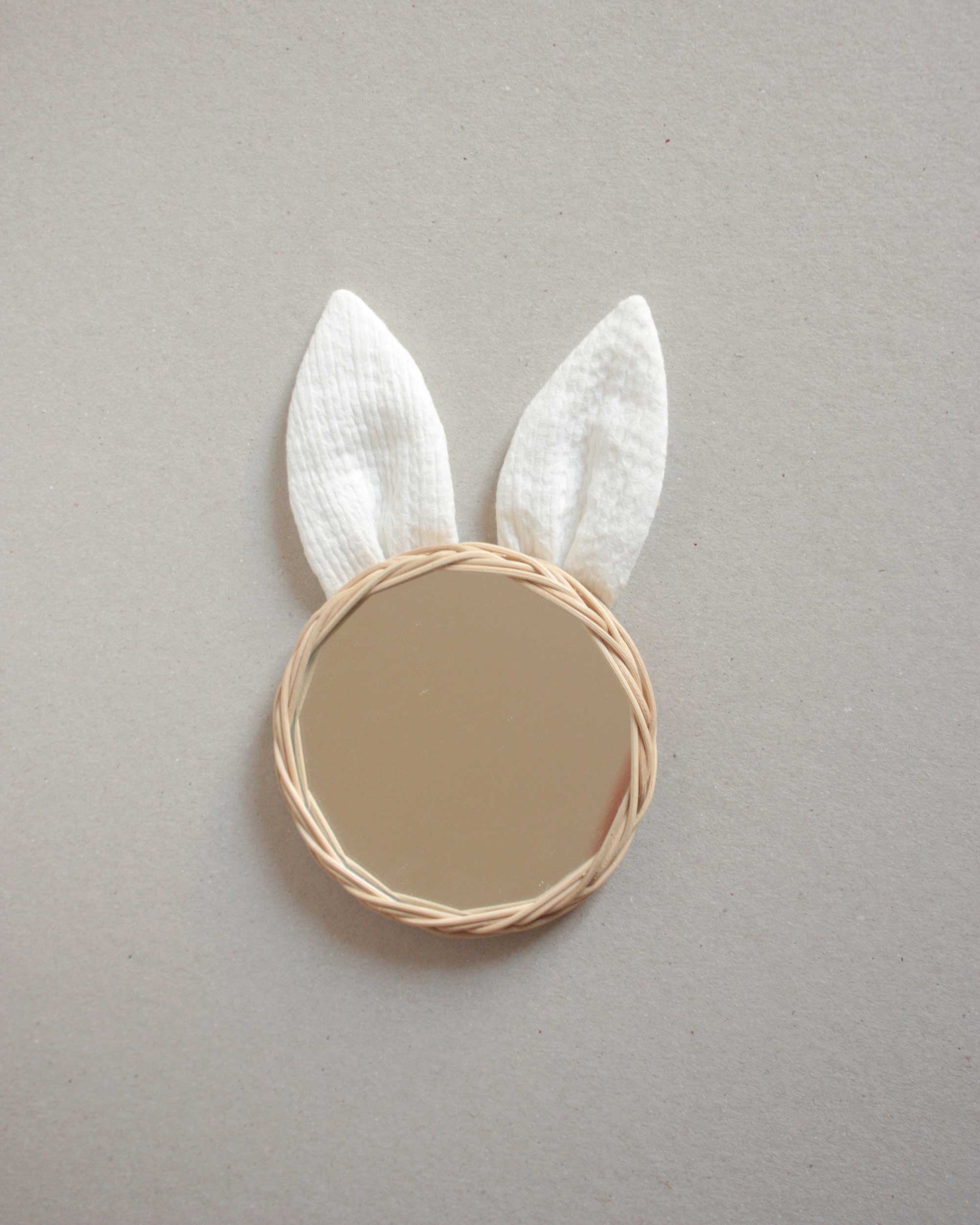 petit miroir Lapin blanc