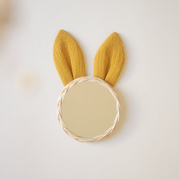 small rabbit mirror